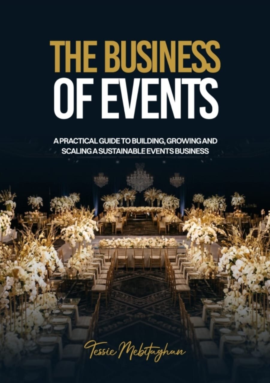 The Business of Events cover design